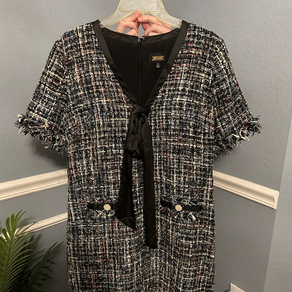 Alexia Admor  Black Tweed Dress